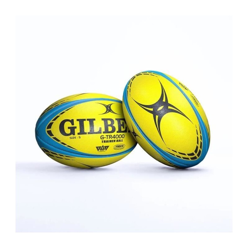 Ballon de rugby d'entrainement - GTR4000 - Fluo - GILBERT - T5