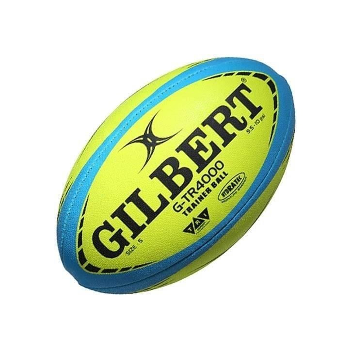 Ballon de rugby d'entrainement - GTR4000 - Fluo - GILBERT - T5 Ballon de rugby d'entrainement - GTR4000 - Fluo - GILBERT - T5
