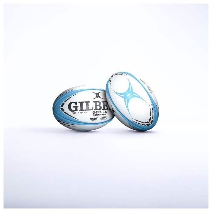 Ballon de rugby d'entrainement - GTR4000 - Ciel - GILBERT - T3