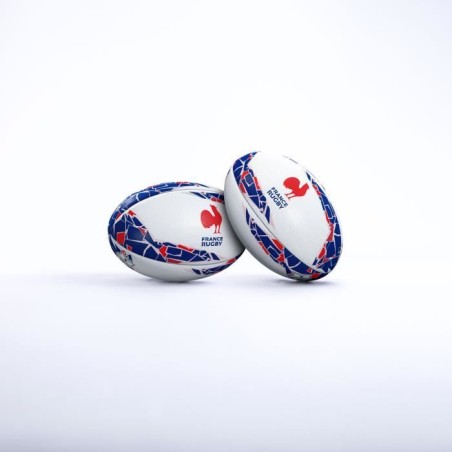 Ballon de rugby Supporter France - GILBERT - T5 - Lot de 5