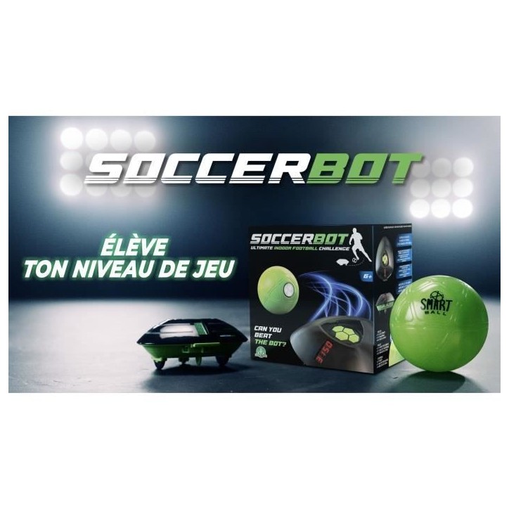 Robot entraîneur de football - GIOCHI PREZIOSI - Smart Ball Soccer Bot - Solo ou multijoueurs - a partir de 6 ans - MR100 Robot entraîneur de football - GIOCHI PREZIOSI - Smart Ball Soccer Bot - Solo ou multijoueurs - a partir de 6 ans - MR100