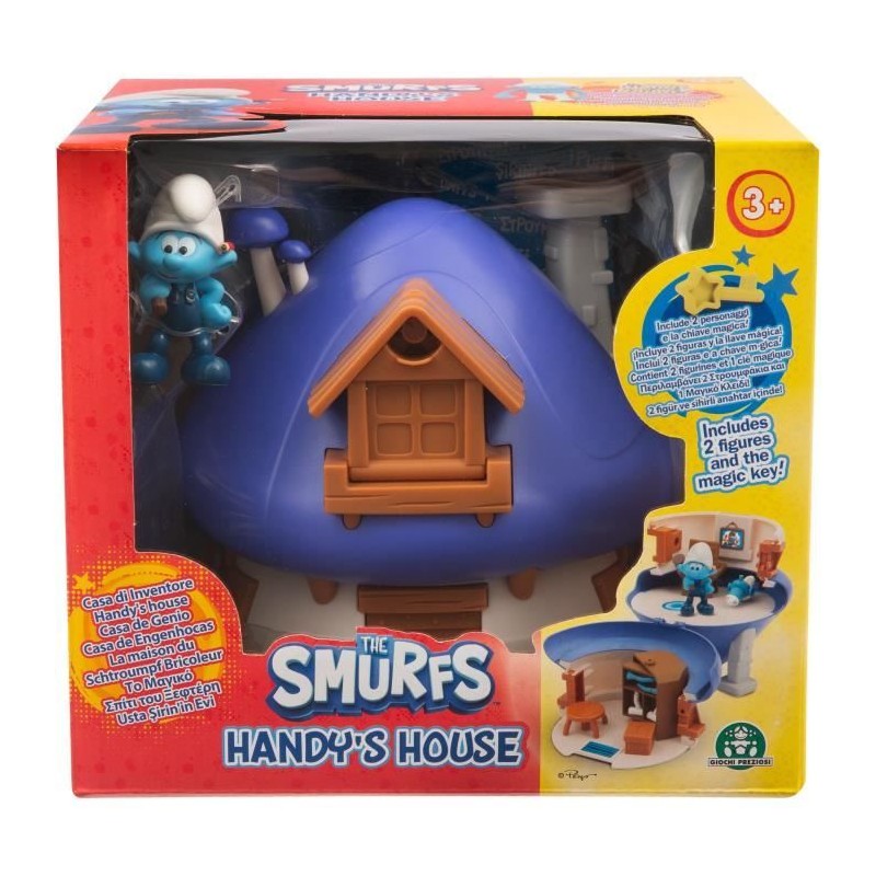 Maison de jeu - GIOCHI PREZIOSI - Les Schtroumpfs - Maison magique ave Maison de jeu - GIOCHI PREZIOSI - Les Schtroumpfs - Maison magique ave