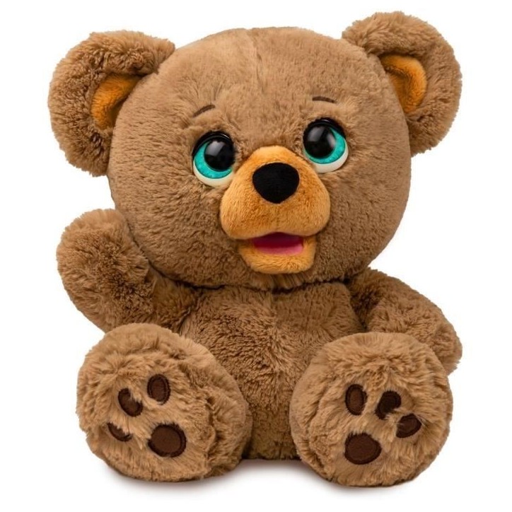 Peluche interactive - GIOCHI PREZIOSI - Ours créateur d'histoires Poe - a partir de 4 ans - LAY00 Peluche interactive - GIOCHI PREZIOSI - Ours créateur d'histoires Poe - a partir de 4 ans - LAY00