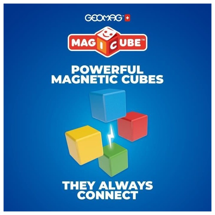 MAGICUBE Animaux Amis (4 Cubes)