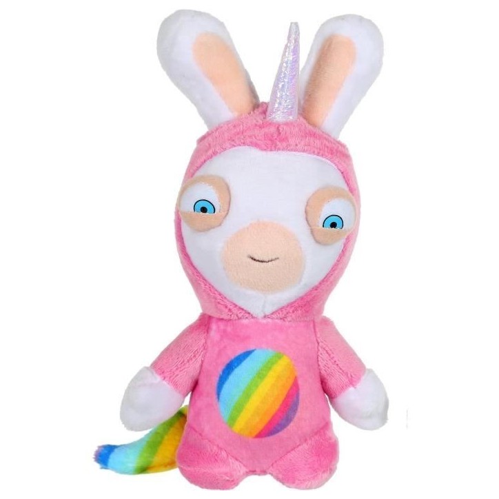 Gipsy Toys - Lapins Crétins Licorne - Lapicorne Rose Sonore - 18 cm Gipsy Toys - Lapins Crétins Licorne - Lapicorne Rose Sonore - 18 cm
