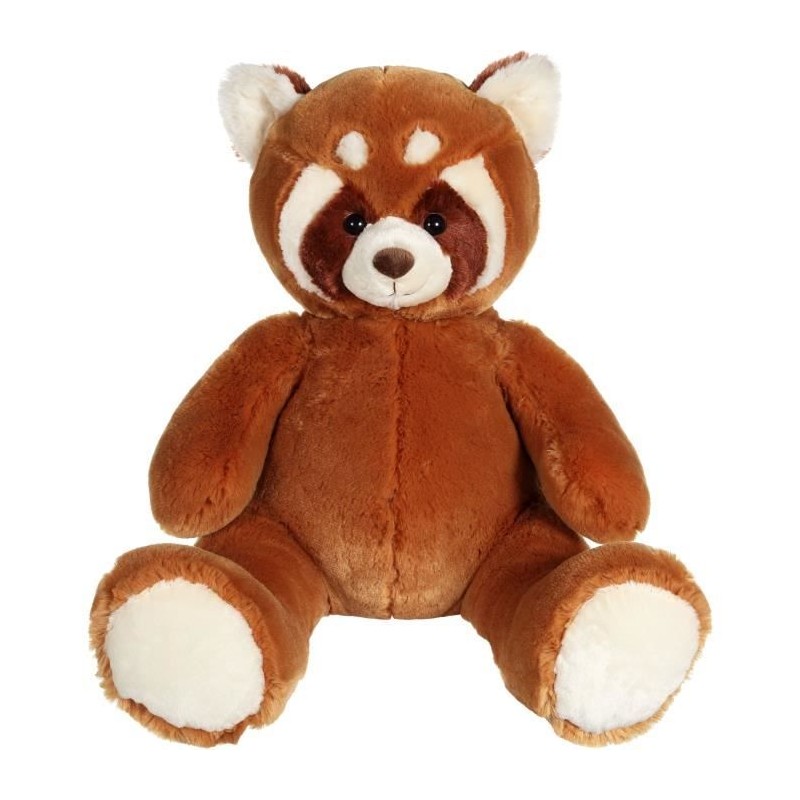 Peluche Panda Roux Géant - GIPSY TOYS - 70 cm