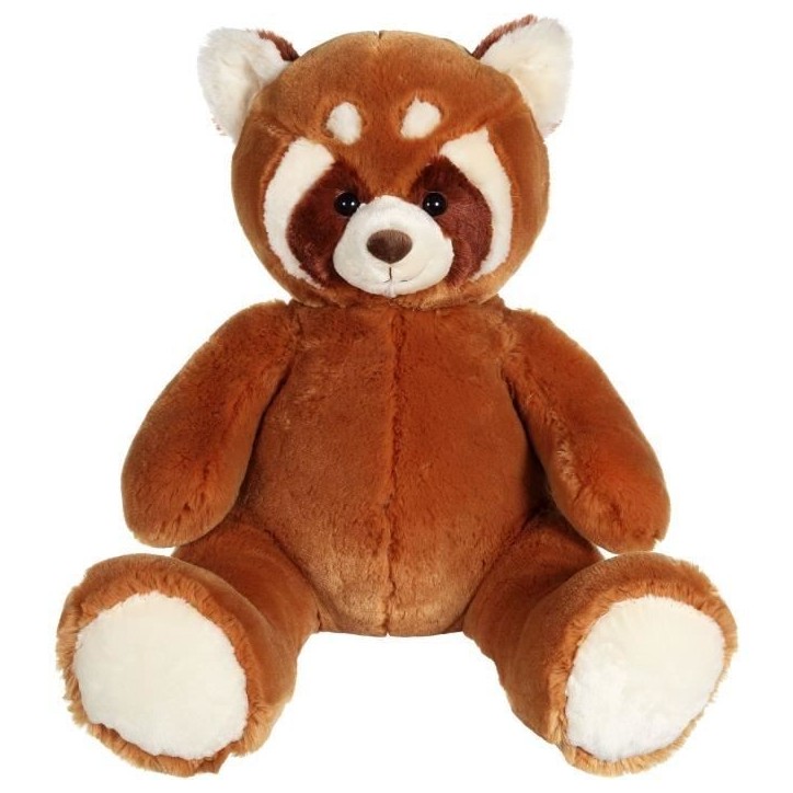 Peluche Panda Roux Géant - GIPSY TOYS - 70 cm
