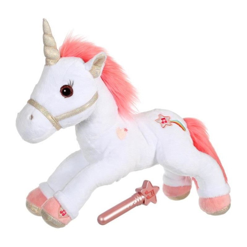 Gipsy Toys - Licorne Lica Bella Magique - 35 cm - Rose et Blanc Gipsy Toys - Licorne Lica Bella Magique - 35 cm - Rose et Blanc