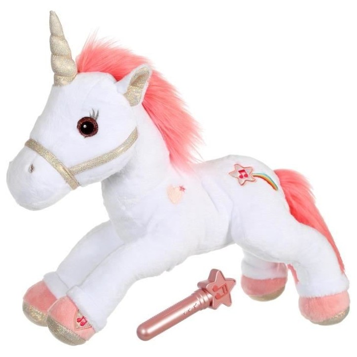 Gipsy Toys - Licorne Lica Bella Magique - 35 cm - Rose et Blanc Gipsy Toys - Licorne Lica Bella Magique - 35 cm - Rose et Blanc