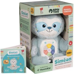 Gipsy Toys - Siméon, Mon Conteur d'Emotions - Peluche interactive mus
