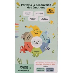 Gipsy Toys - Siméon, Mon Conteur d'Emotions - Peluche interactive mus