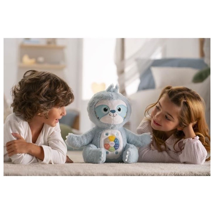Gipsy Toys - Siméon, Mon Conteur d'Emotions - Peluche interactive musicale et conteuse d'histoires - 28 cm Gipsy Toys - Siméon, Mon Conteur d'Emotions - Peluche interactive musicale et conteuse d'histoires - 28 cm