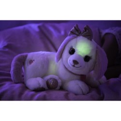 Peluche chien Puppy Bella - GIPSY TOYS - Toute douce qui s'illumine au