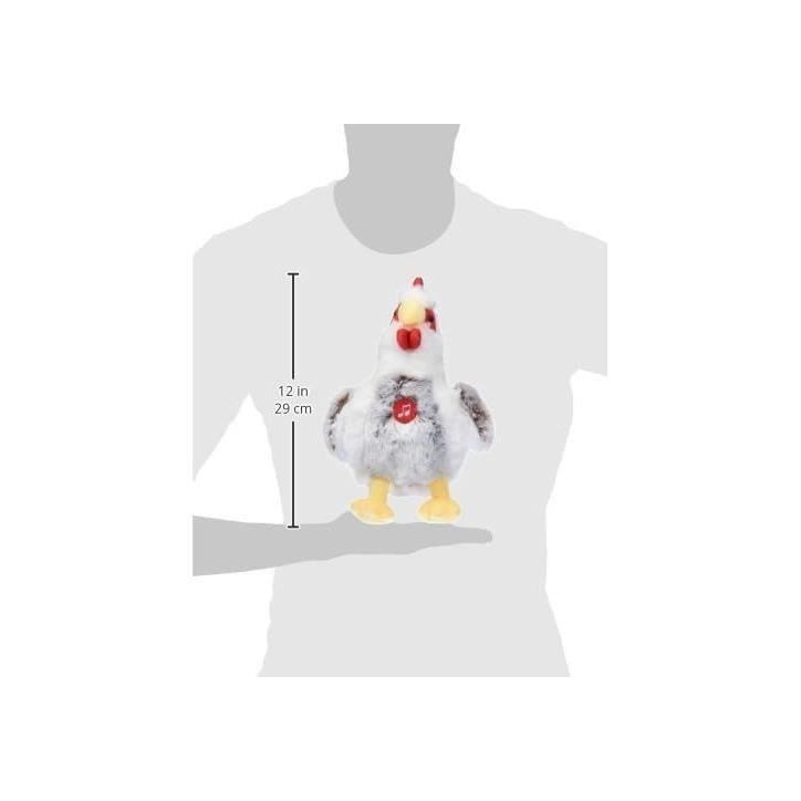 Peluche Poule rousse sonore - GIPSY TOYS - 22 cm Peluche Poule rousse sonore - GIPSY TOYS - 22 cm