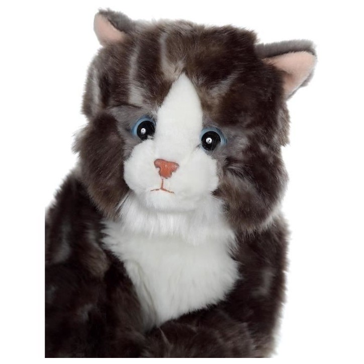 Peluche - Gipsy Toys - Chat mimiz - 28cm - Gris