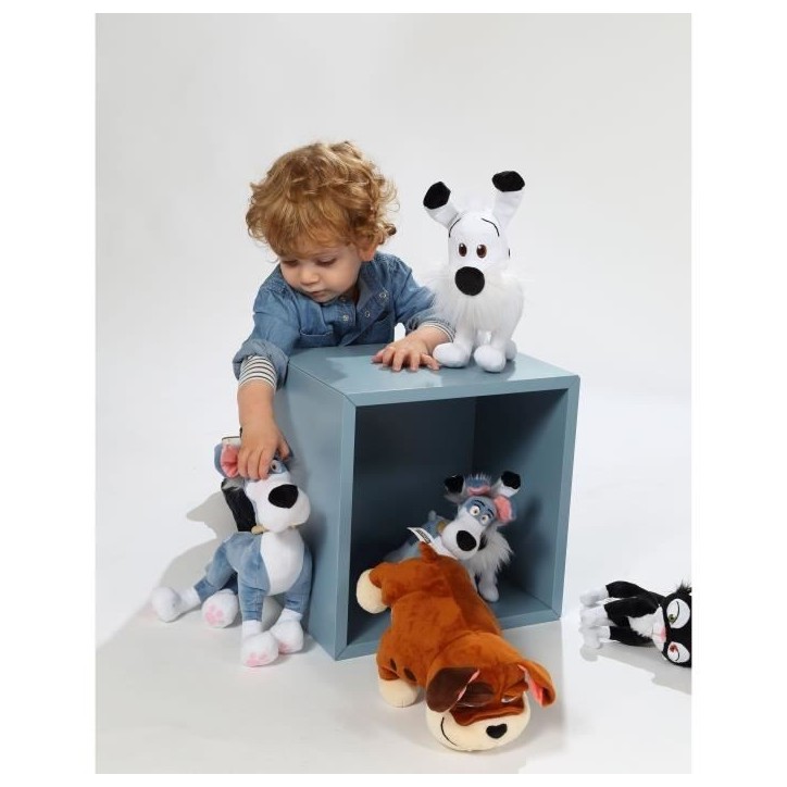 Peluche Idéfix - GIPSY TOYS - Les Irréductibles, 25 cm