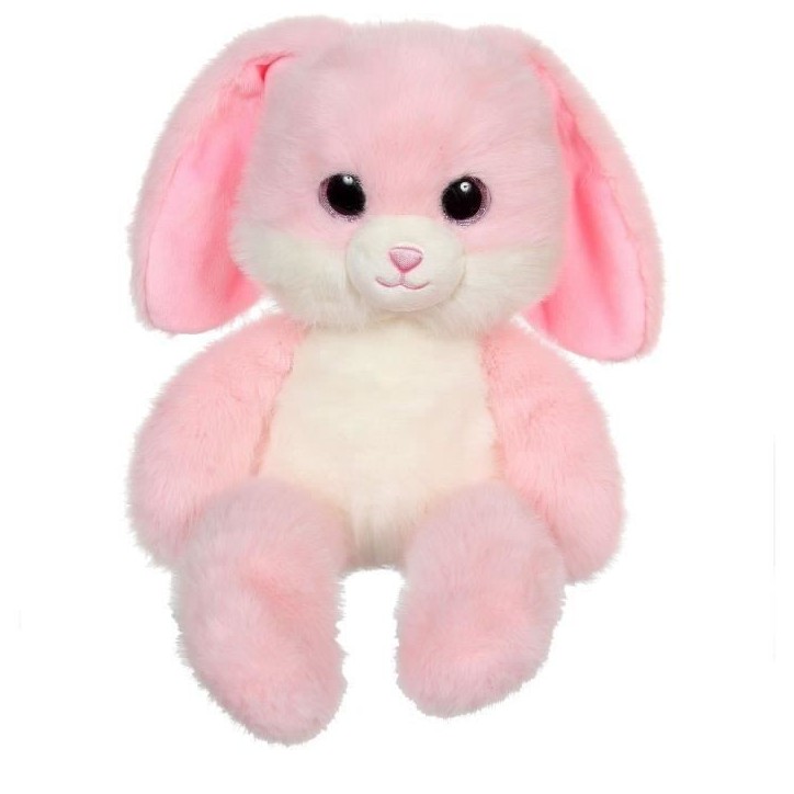 Peluche Lapin Leggies - GIPSY TOYS - Rose, 48 cm Peluche Lapin Leggies - GIPSY TOYS - Rose, 48 cm