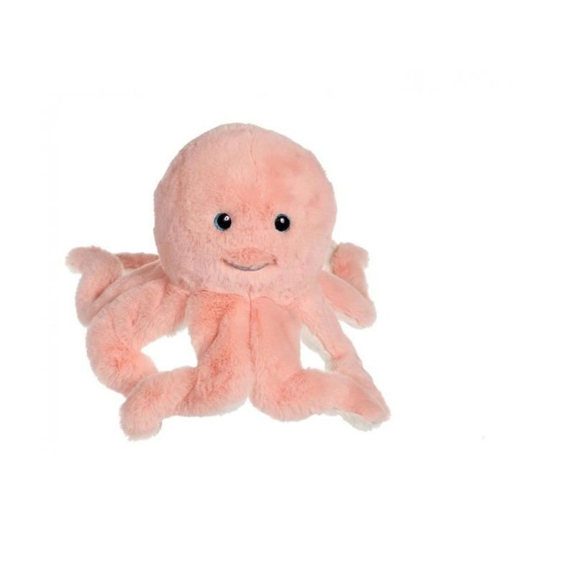 Peluche Pieuvre - GIPSY TOYS - Rose, 32 cm Peluche Pieuvre - GIPSY TOYS - Rose, 32 cm