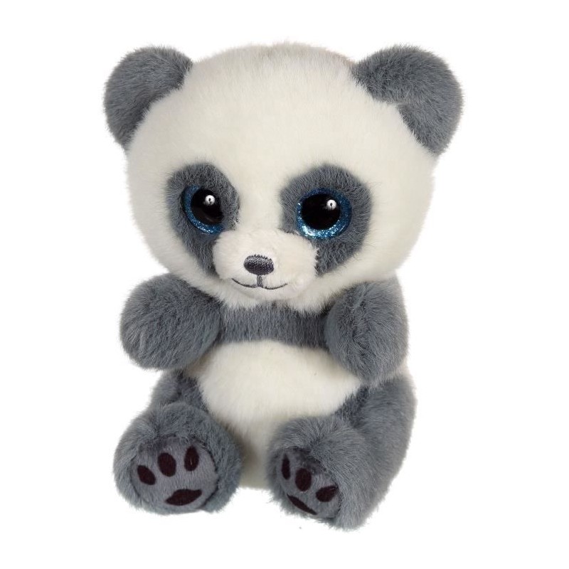 Peluche - GIPSY TOYS - Panda CUTYDOOS 13 CM - Gris - PING Peluche - GIPSY TOYS - Panda CUTYDOOS 13 CM - Gris - PING