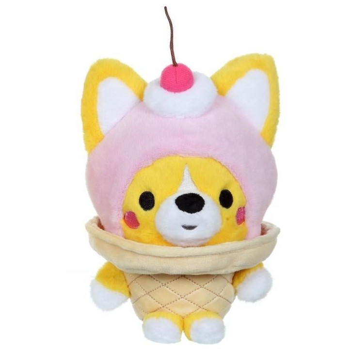 Peluche Little Corgi Cuties - GIPSY TOYS - 30 cm - Glace Peluche Little Corgi Cuties - GIPSY TOYS - 30 cm - Glace