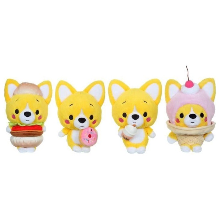 Peluche Little Corgi Cuties - GIPSY TOYS - 30 cm - Glace Peluche Little Corgi Cuties - GIPSY TOYS - 30 cm - Glace