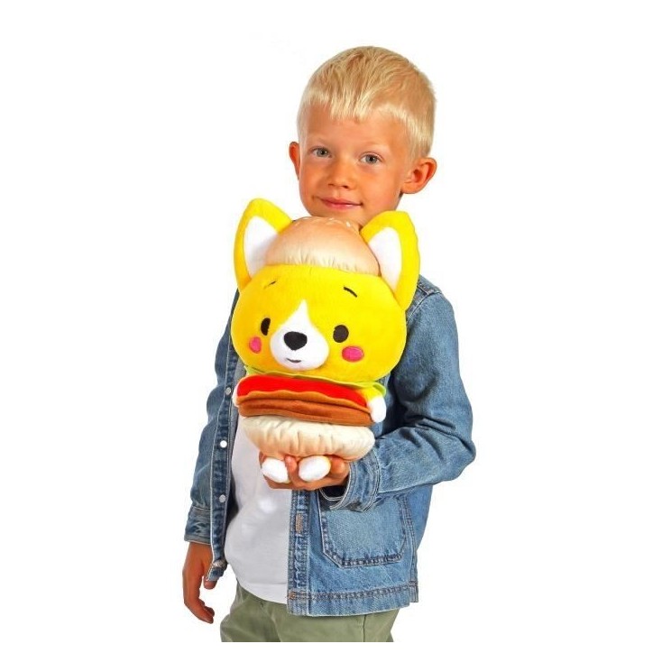 Peluche Little Corgi Cuties - GIPSY TOYS - 30 cm - Burger Peluche Little Corgi Cuties - GIPSY TOYS - 30 cm - Burger