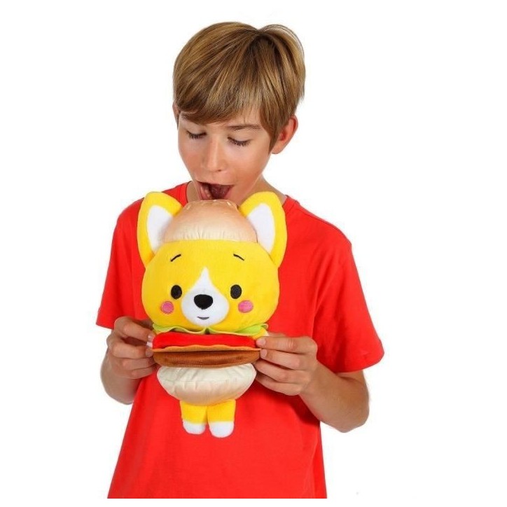 Peluche Little Corgi Cuties - GIPSY TOYS - 30 cm - Burger Peluche Little Corgi Cuties - GIPSY TOYS - 30 cm - Burger