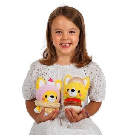 Peluche Little Corgi Cuties - GIPSY TOYS - 20 cm - Glace