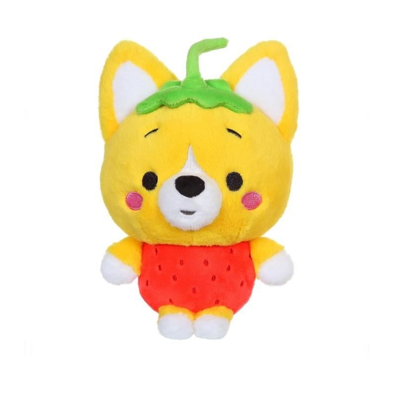 Peluche Little Corgi Cuties - GIPSY TOYS - 20 cm - Fraise Peluche Little Corgi Cuties - GIPSY TOYS - 20 cm - Fraise