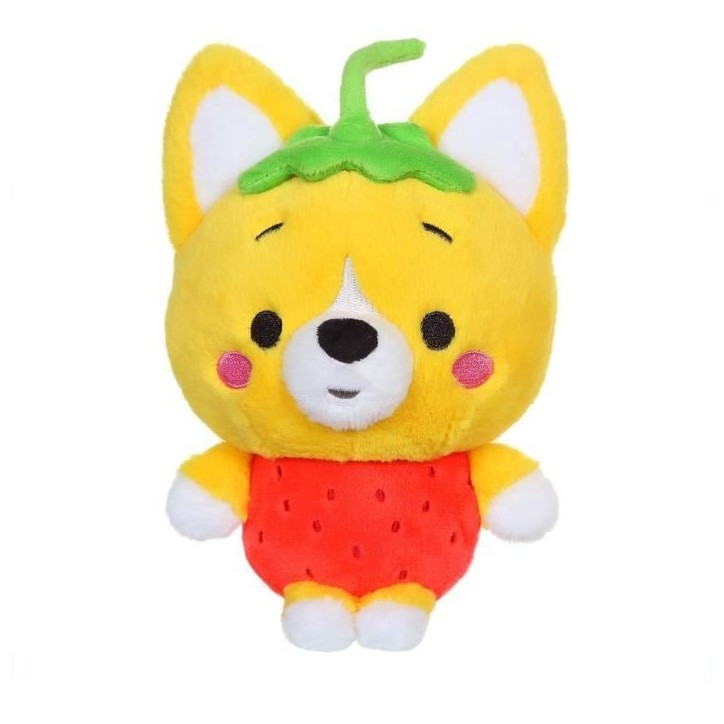Peluche Little Corgi Cuties - GIPSY TOYS - 20 cm - Fraise