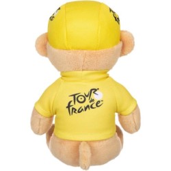 Peluche - GIPSY TOYS - Tour De France - OURS MAILLOT JAUNE 15 CM