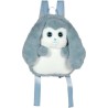 Fluffy Bag - GIPSY TOYS - Sac a dos en peluche - Lapin bleu et blanc 3
