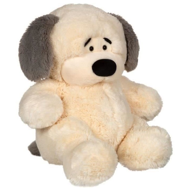 Peluche chien Chubby Dog - GIPSY TOYS - 40 cm Beige Peluche chien Chubby Dog - GIPSY TOYS - 40 cm Beige