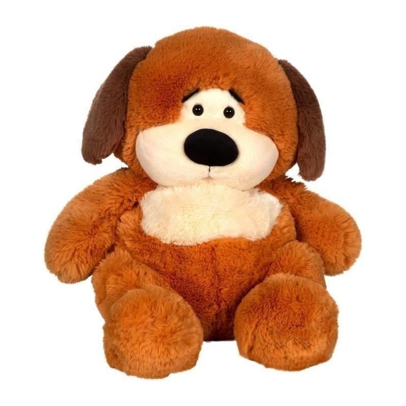 Peluche chien Chubby Dog - GIPSY TOYS - 40 cm Caramel Peluche chien Chubby Dog - GIPSY TOYS - 40 cm Caramel