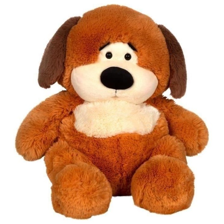 Peluche chien Chubby Dog - GIPSY TOYS - 40 cm Caramel Peluche chien Chubby Dog - GIPSY TOYS - 40 cm Caramel