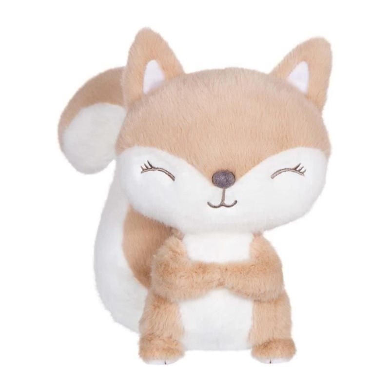 Peluche Ecureuil - GIPSY TOYS - 15 cm Taupe Peluche Ecureuil - GIPSY TOYS - 15 cm Taupe