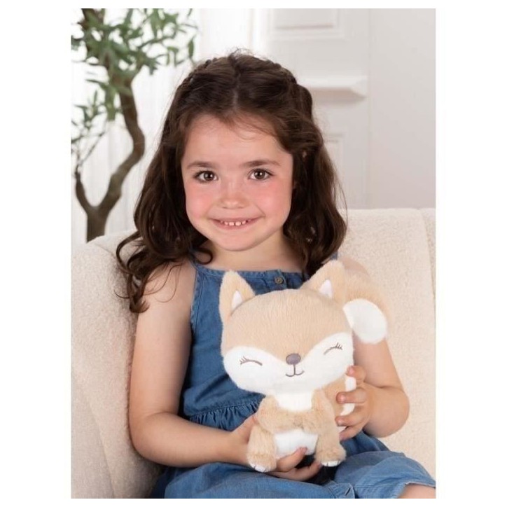 Peluche Ecureuil - GIPSY TOYS - 15 cm Taupe Peluche Ecureuil - GIPSY TOYS - 15 cm Taupe