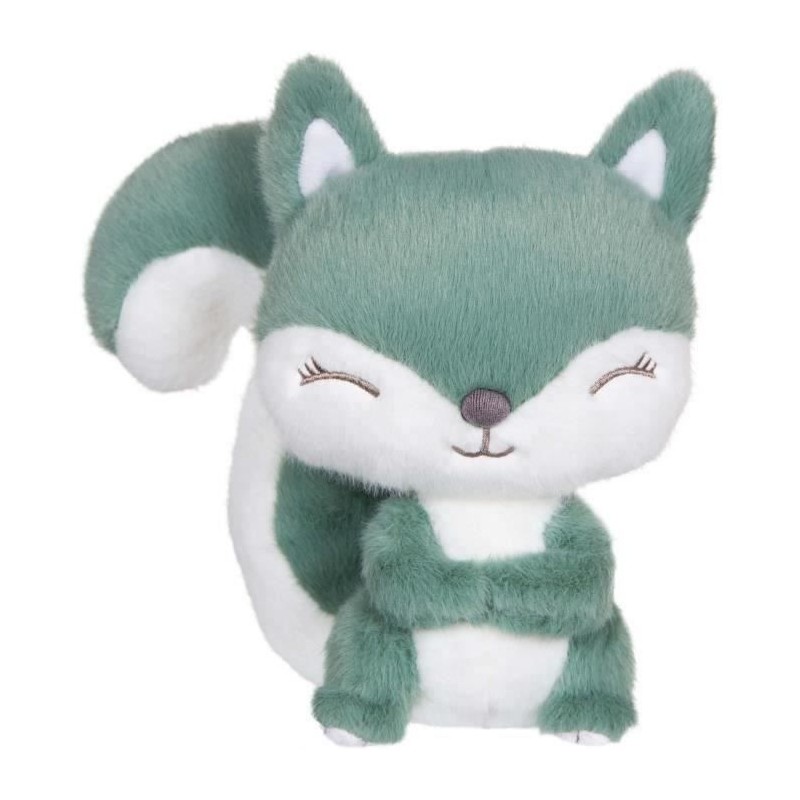 Peluche Ecureuil - GIPSY TOYS - 15 cm Vert Peluche Ecureuil - GIPSY TOYS - 15 cm Vert