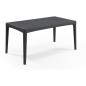 Table de jardin - rectangulaire - gris graphite - en résine - 6 personnes - Girona - Allibert by KETER