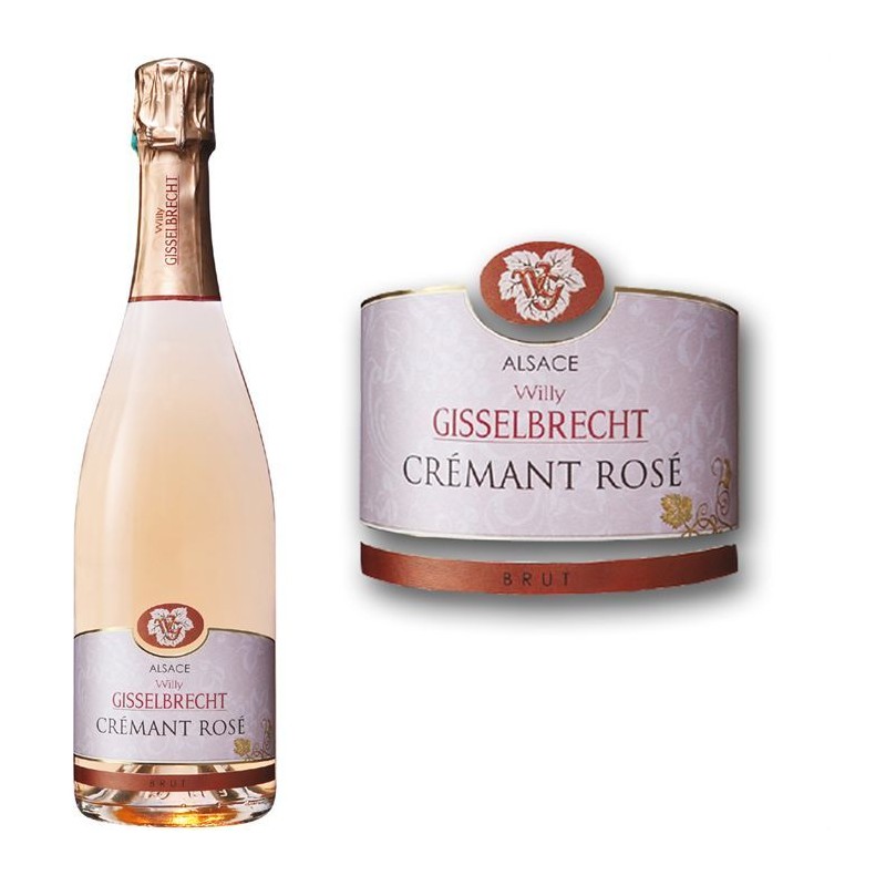 Gisselbrecht - Crémant d'Alsace Rosé Gisselbrecht - Crémant d'Alsace Rosé