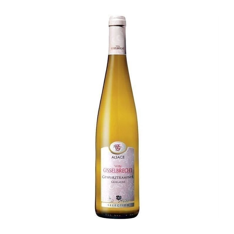 Gisselbrecht Cuvée Guillaume 2021 Gewürztraminer - Vin blanc d'Alsac Gisselbrecht Cuvée Guillaume 2021 Gewürztraminer - Vin blanc d'Alsac