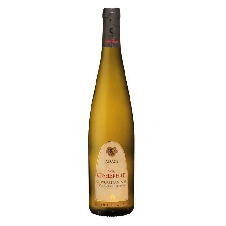 Gisselbrecht Gewürztraminer Vendanges Tardives - Vin blanc d'Alsace 2021 Gisselbrecht Gewürztraminer Vendanges Tardives - Vin blanc d'Alsace 2021