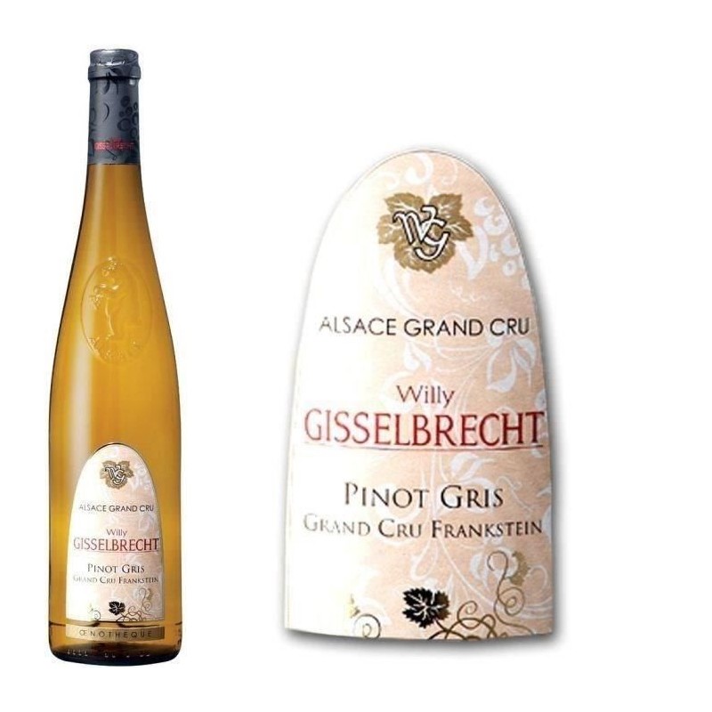 Gisselbrecht 2020 Pinot Gris Grand Cru Frankstein - Vin blanc d'Alsace Gisselbrecht 2020 Pinot Gris Grand Cru Frankstein - Vin blanc d'Alsace
