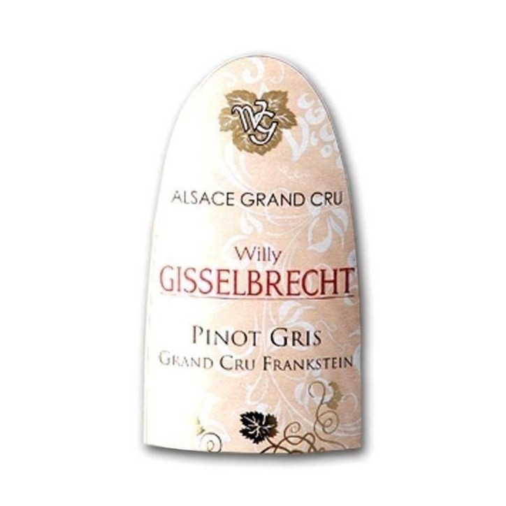 Gisselbrecht 2020 Pinot Gris Grand Cru Frankstein - Vin blanc d'Alsace