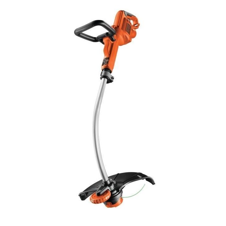 Coupe-bordure électrique BLACK+DECKER - GL8033-QS - 800W - 33 cm - Filaire - tete pivotante - tube télescopique Coupe-bordure électrique BLACK+DECKER - GL8033-QS - 800W - 33 cm - Filaire - tete pivotante - tube télescopique
