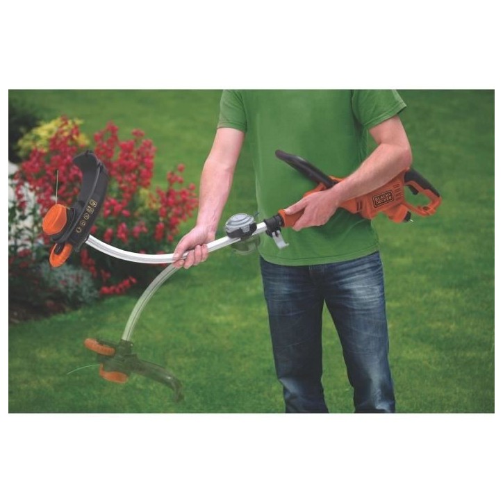 Coupe-bordure électrique BLACK+DECKER - GL9035-QS - 900W - 35 cm - Filaire - tete pivotante - tube télescopique Coupe-bordure électrique BLACK+DECKER - GL9035-QS - 900W - 35 cm - Filaire - tete pivotante - tube télescopique