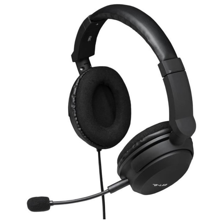 Casque Gamer Filaire - The G-Lab - KORP CARBON - Microphone Détachable - PC/Playstation/Xbox - Noir Casque Gamer Filaire - The G-Lab - KORP CARBON - Microphone Détachable - PC/Playstation/Xbox - Noir
