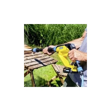 Nettoyeur basse pression sans fil GLORIA MultiJet 18V - Batterie 2,5 Ah et chargeur inclus