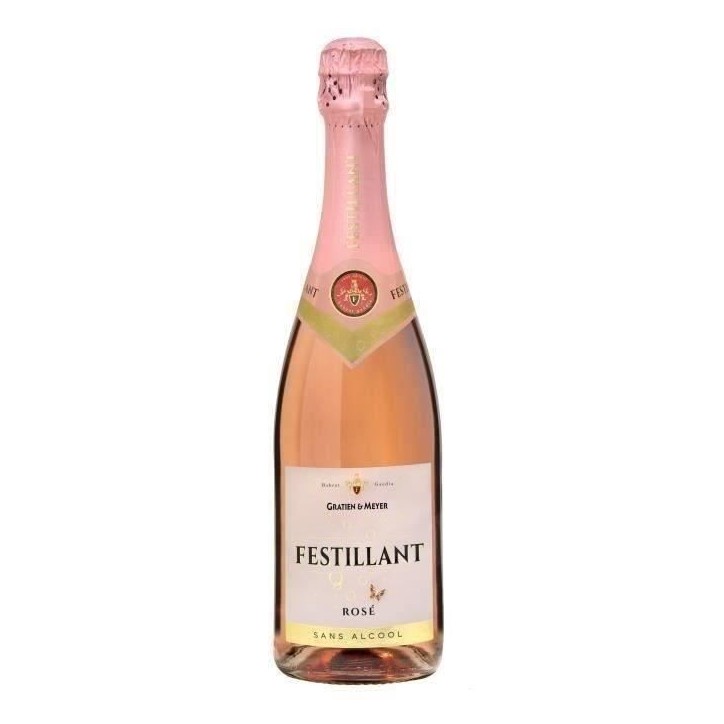 Festillant Rosé - Bulles sans alcool - 75 cl Festillant Rosé - Bulles sans alcool - 75 cl