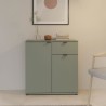 Petit meuble de rangement - Buffet - GANYMEDE - 2 portes - 1 tiroir -
